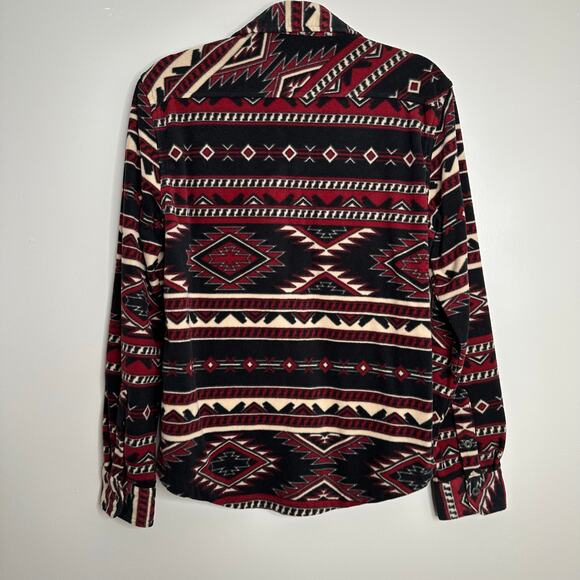 George Men's fleece western‎ button-down shirt size small - Picture 6 of 6